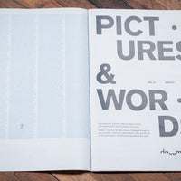 Picture and Words — Volume 1 Issue Two