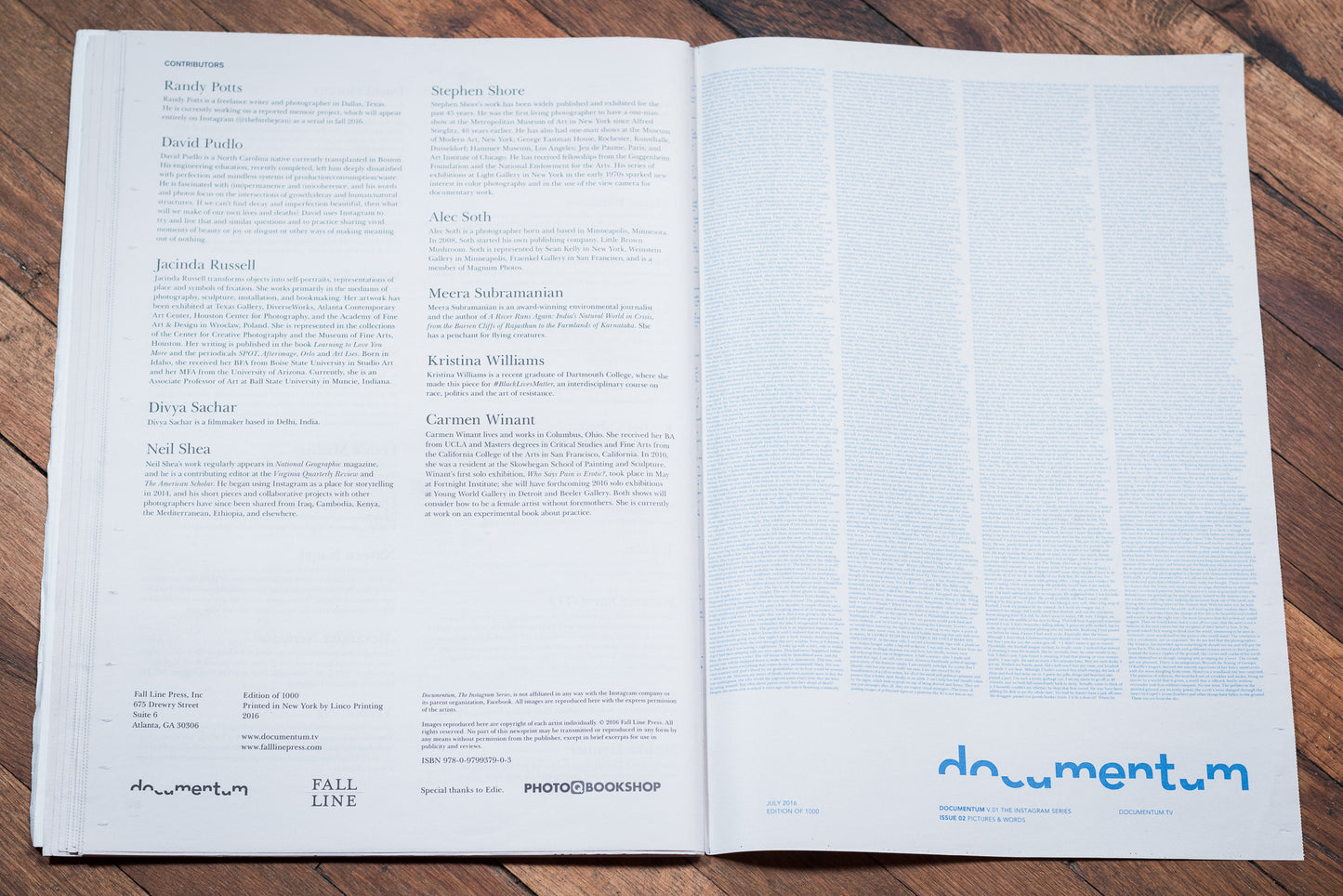 Picture and Words — Volume 1 Issue Two